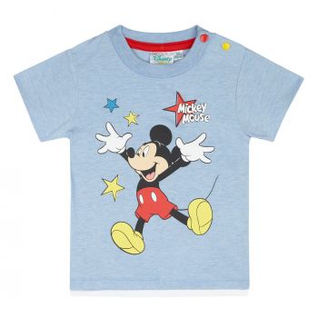 Disney Mickey Tshirt, blau, Gr. 62-92